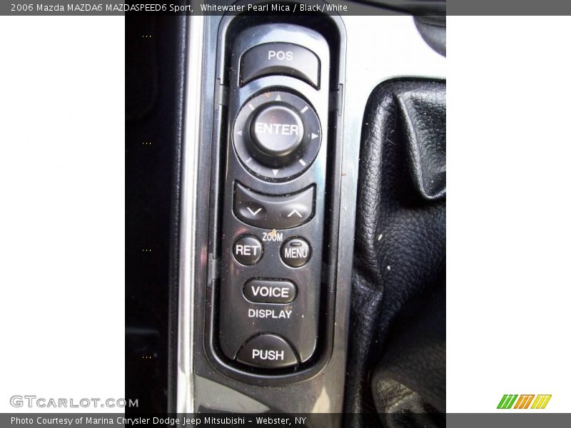 Whitewater Pearl Mica / Black/White 2006 Mazda MAZDA6 MAZDASPEED6 Sport