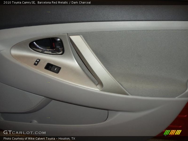 Barcelona Red Metallic / Dark Charcoal 2010 Toyota Camry SE