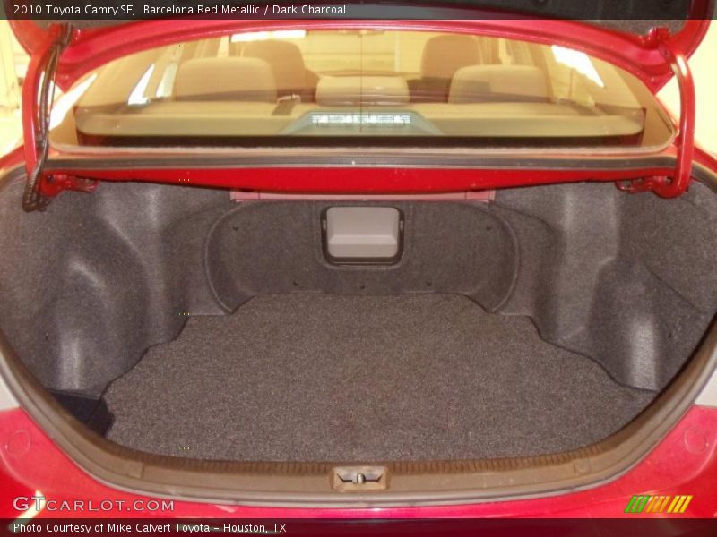 Barcelona Red Metallic / Dark Charcoal 2010 Toyota Camry SE