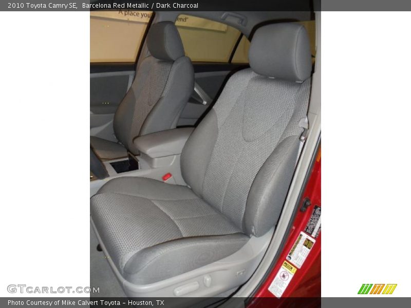 Barcelona Red Metallic / Dark Charcoal 2010 Toyota Camry SE