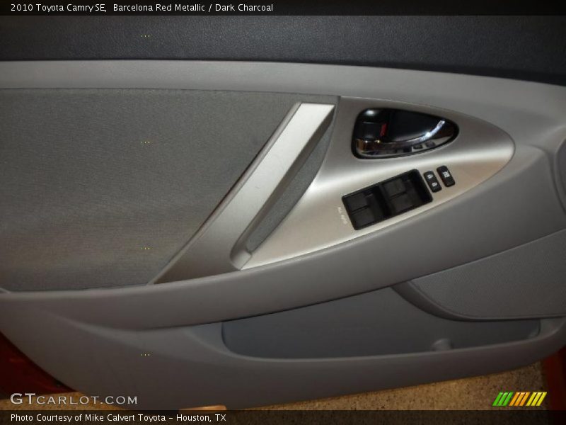 Barcelona Red Metallic / Dark Charcoal 2010 Toyota Camry SE