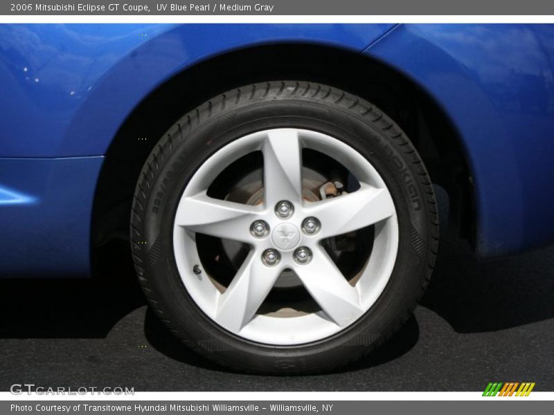 UV Blue Pearl / Medium Gray 2006 Mitsubishi Eclipse GT Coupe