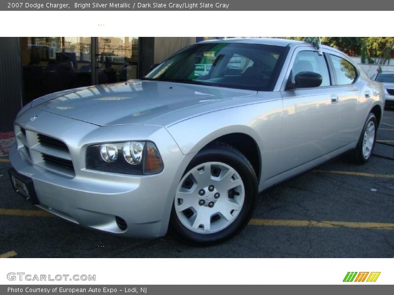 Bright Silver Metallic / Dark Slate Gray/Light Slate Gray 2007 Dodge Charger