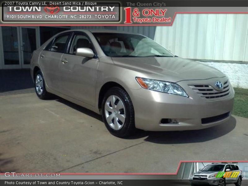 Desert Sand Mica / Bisque 2007 Toyota Camry LE