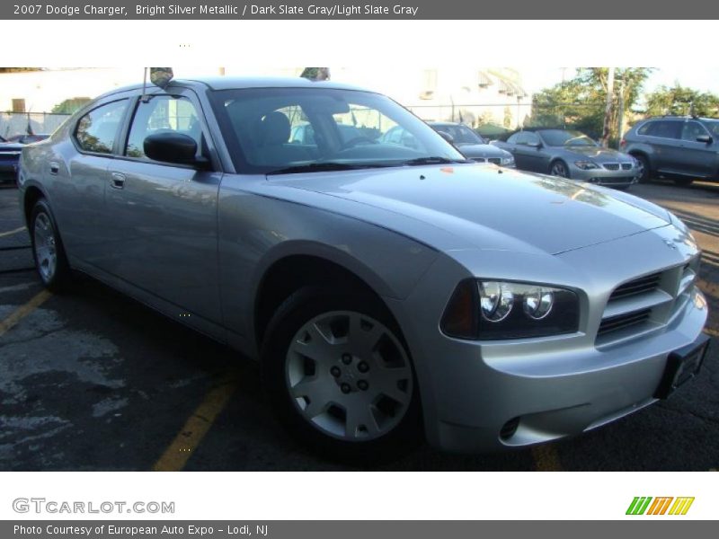 Bright Silver Metallic / Dark Slate Gray/Light Slate Gray 2007 Dodge Charger