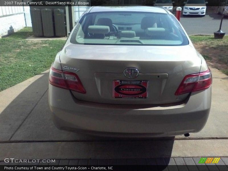 Desert Sand Mica / Bisque 2007 Toyota Camry LE