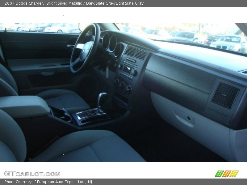 Bright Silver Metallic / Dark Slate Gray/Light Slate Gray 2007 Dodge Charger