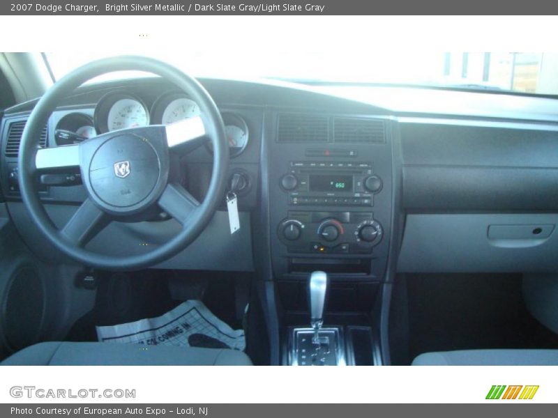 Bright Silver Metallic / Dark Slate Gray/Light Slate Gray 2007 Dodge Charger