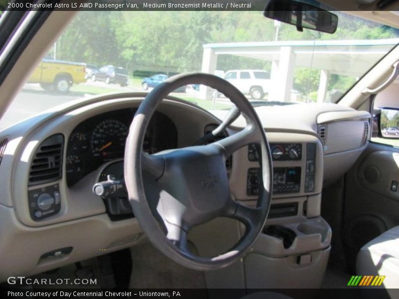 Medium Bronzemist Metallic / Neutral 2000 Chevrolet Astro LS AWD Passenger Van