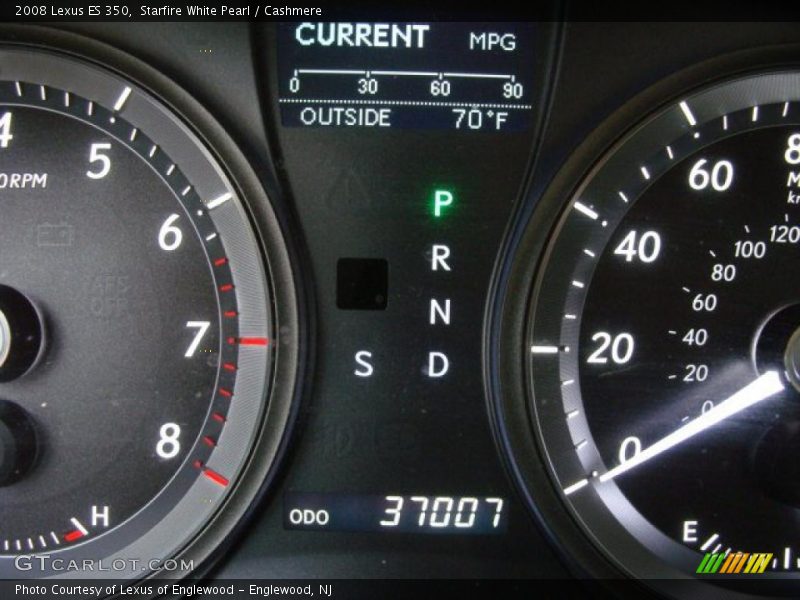 Starfire White Pearl / Cashmere 2008 Lexus ES 350