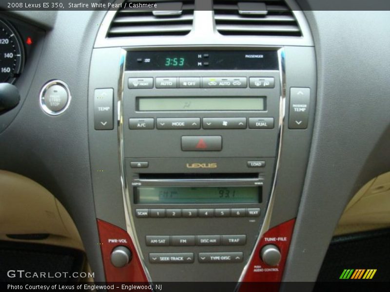 Starfire White Pearl / Cashmere 2008 Lexus ES 350