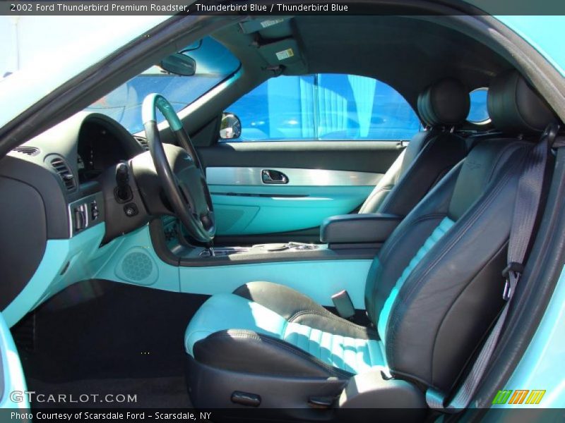 Thunderbird Blue / Thunderbird Blue 2002 Ford Thunderbird Premium Roadster