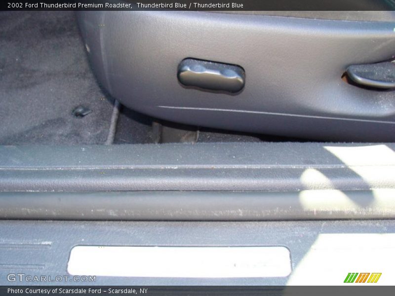 Thunderbird Blue / Thunderbird Blue 2002 Ford Thunderbird Premium Roadster