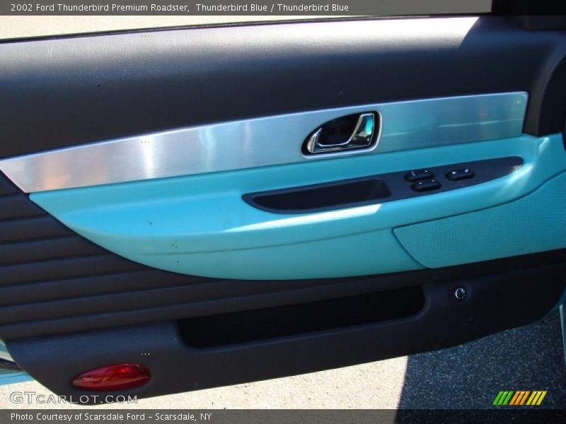 Thunderbird Blue / Thunderbird Blue 2002 Ford Thunderbird Premium Roadster