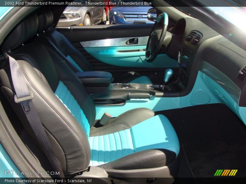 Thunderbird Blue / Thunderbird Blue 2002 Ford Thunderbird Premium Roadster