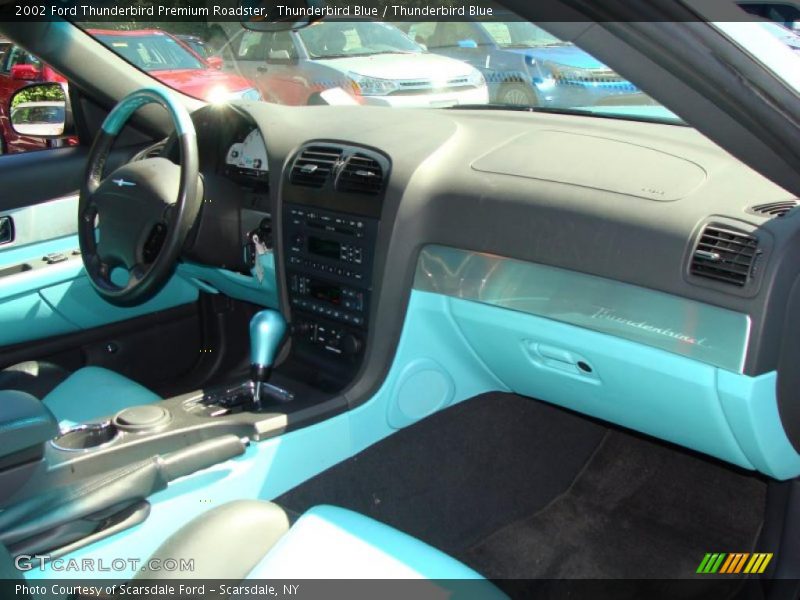 Thunderbird Blue / Thunderbird Blue 2002 Ford Thunderbird Premium Roadster