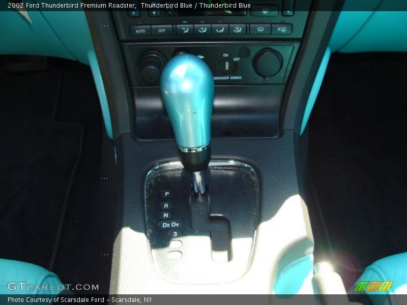 Thunderbird Blue / Thunderbird Blue 2002 Ford Thunderbird Premium Roadster