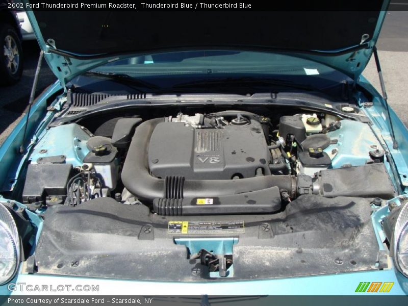 Thunderbird Blue / Thunderbird Blue 2002 Ford Thunderbird Premium Roadster