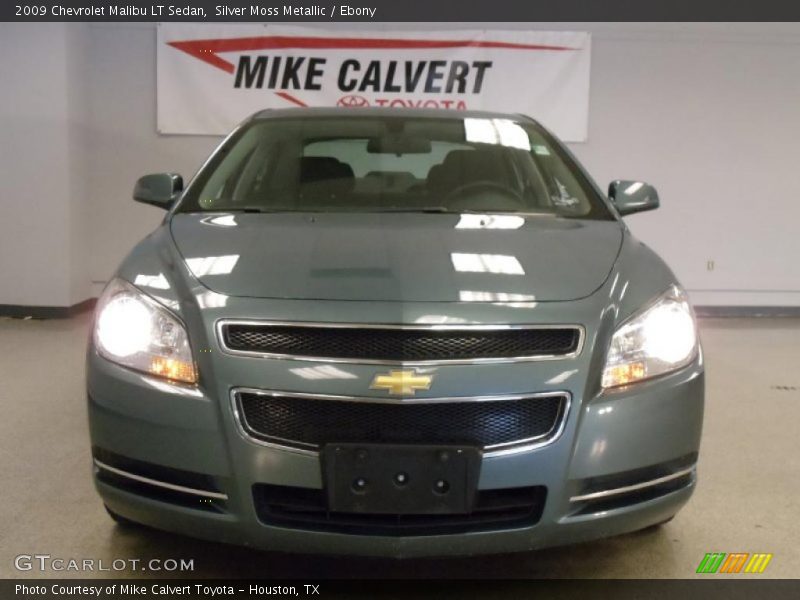 Silver Moss Metallic / Ebony 2009 Chevrolet Malibu LT Sedan