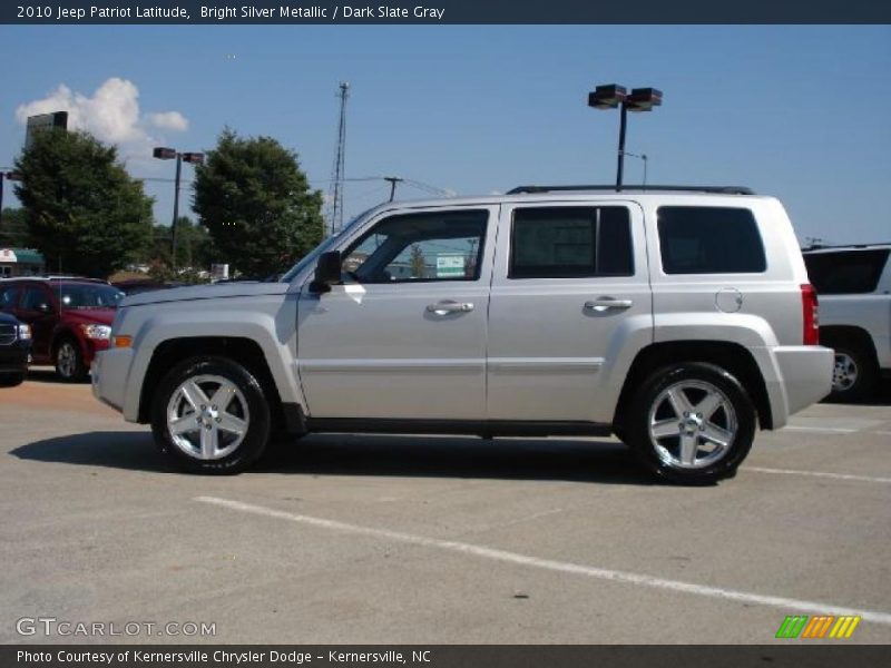 Bright Silver Metallic / Dark Slate Gray 2010 Jeep Patriot Latitude