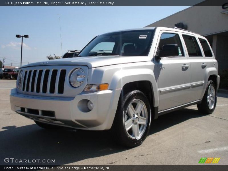 Bright Silver Metallic / Dark Slate Gray 2010 Jeep Patriot Latitude