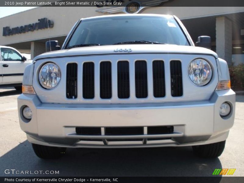 Bright Silver Metallic / Dark Slate Gray 2010 Jeep Patriot Latitude