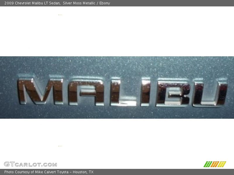 Silver Moss Metallic / Ebony 2009 Chevrolet Malibu LT Sedan