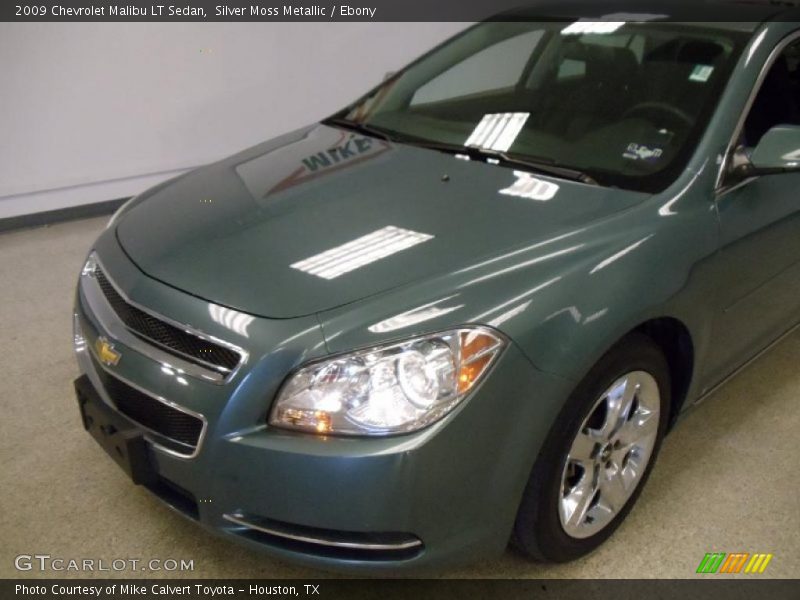 Silver Moss Metallic / Ebony 2009 Chevrolet Malibu LT Sedan