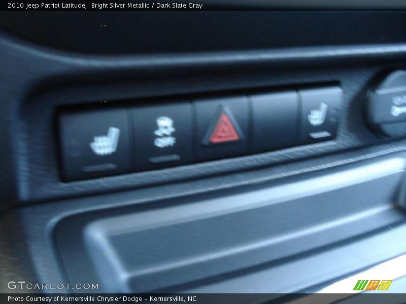 Bright Silver Metallic / Dark Slate Gray 2010 Jeep Patriot Latitude