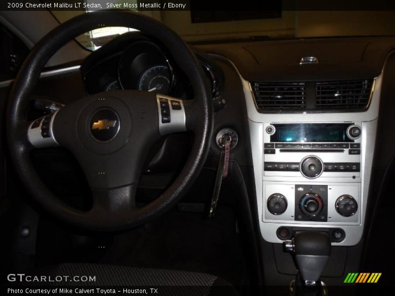 Silver Moss Metallic / Ebony 2009 Chevrolet Malibu LT Sedan