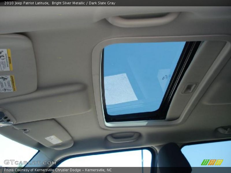 Bright Silver Metallic / Dark Slate Gray 2010 Jeep Patriot Latitude