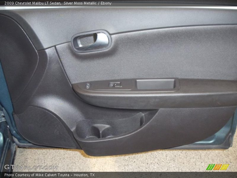 Silver Moss Metallic / Ebony 2009 Chevrolet Malibu LT Sedan