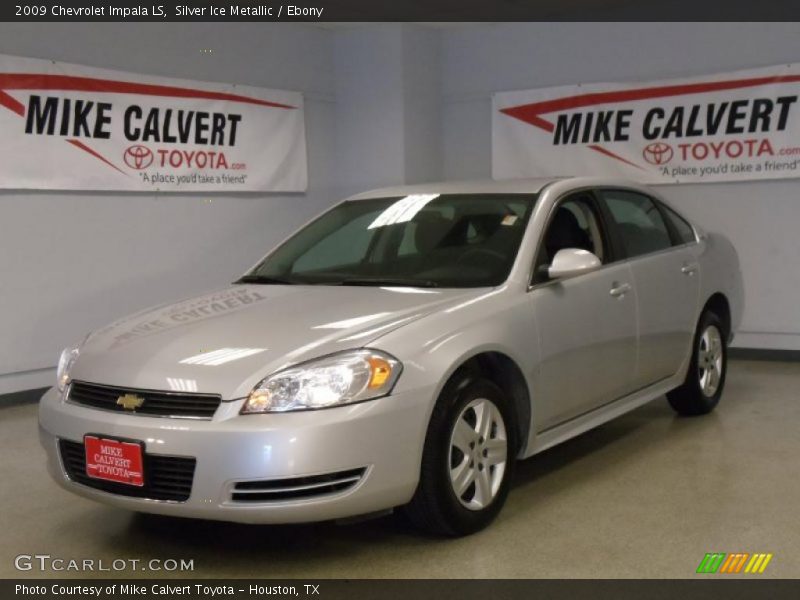 Silver Ice Metallic / Ebony 2009 Chevrolet Impala LS