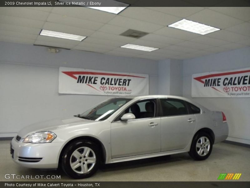 Silver Ice Metallic / Ebony 2009 Chevrolet Impala LS