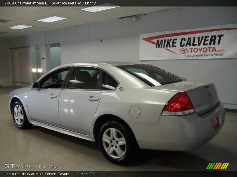Silver Ice Metallic / Ebony 2009 Chevrolet Impala LS