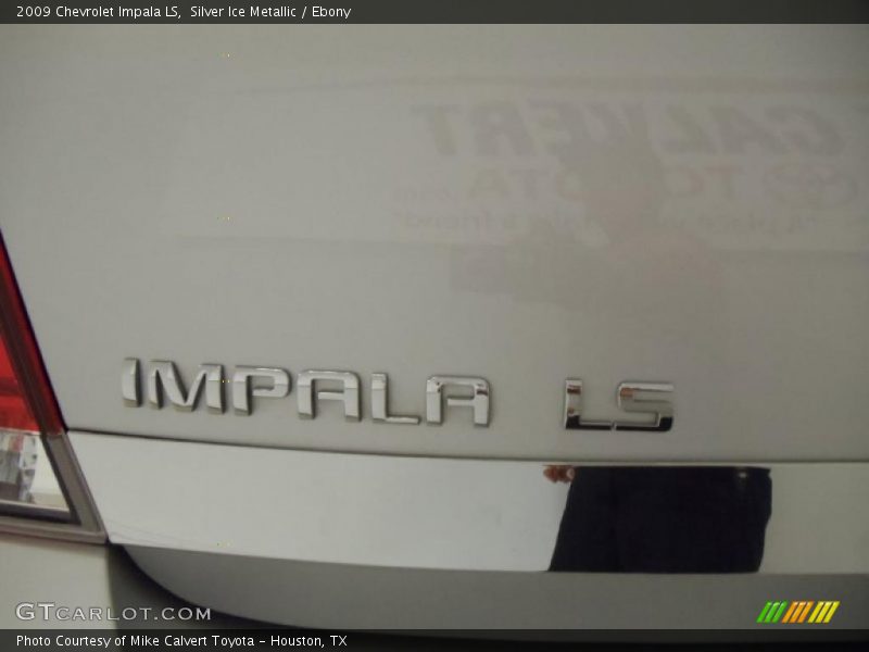Silver Ice Metallic / Ebony 2009 Chevrolet Impala LS