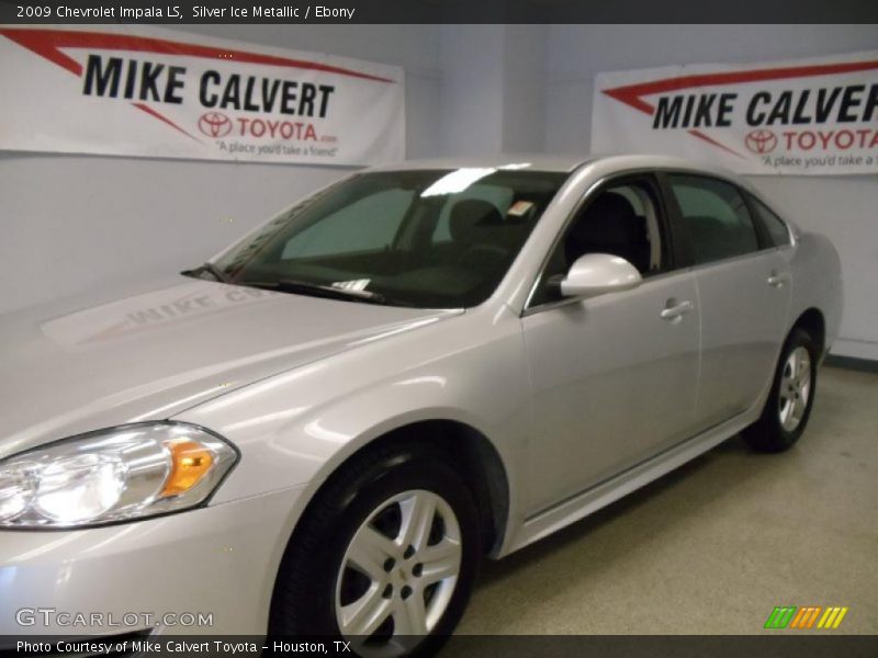 Silver Ice Metallic / Ebony 2009 Chevrolet Impala LS