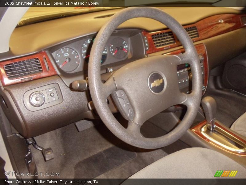 Silver Ice Metallic / Ebony 2009 Chevrolet Impala LS