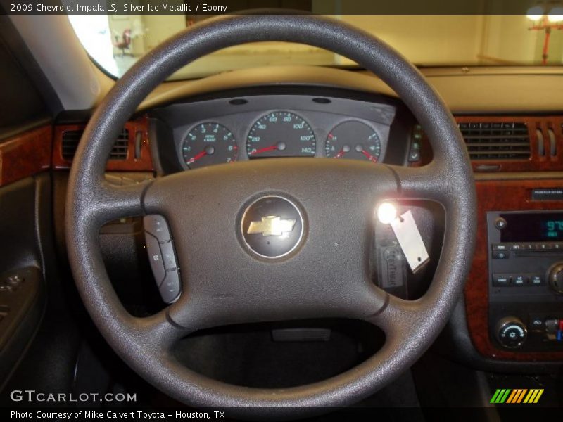 Silver Ice Metallic / Ebony 2009 Chevrolet Impala LS