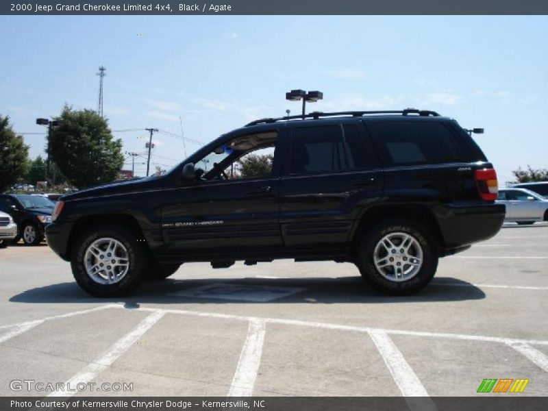 Black / Agate 2000 Jeep Grand Cherokee Limited 4x4