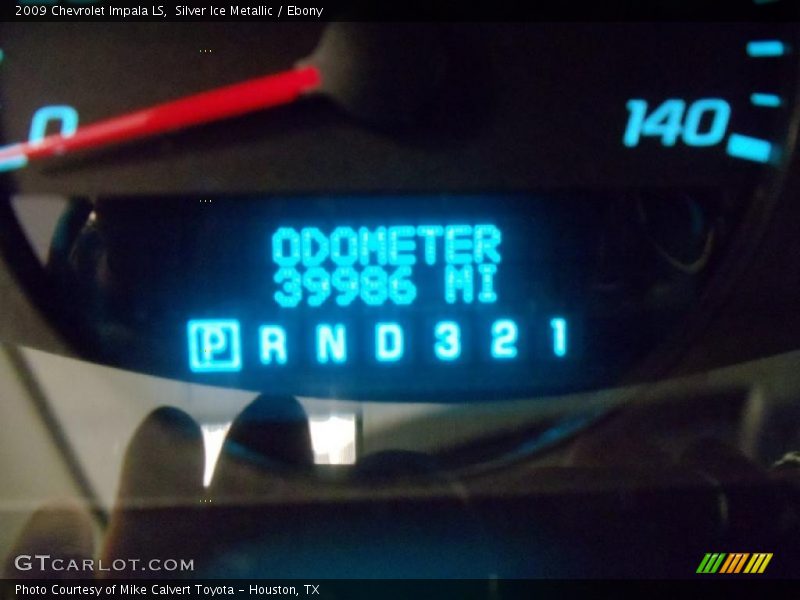 Silver Ice Metallic / Ebony 2009 Chevrolet Impala LS