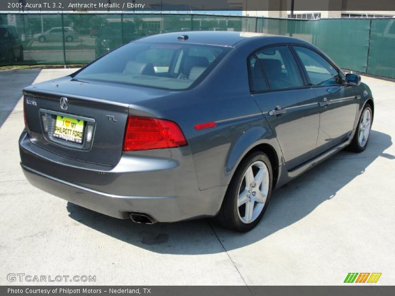 Anthracite Metallic / Ebony 2005 Acura TL 3.2