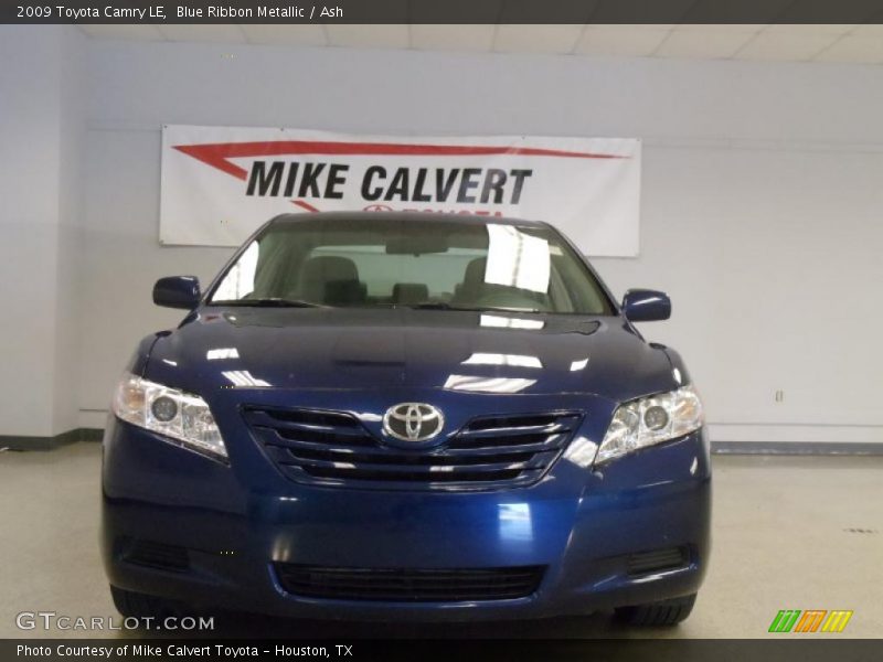 Blue Ribbon Metallic / Ash 2009 Toyota Camry LE