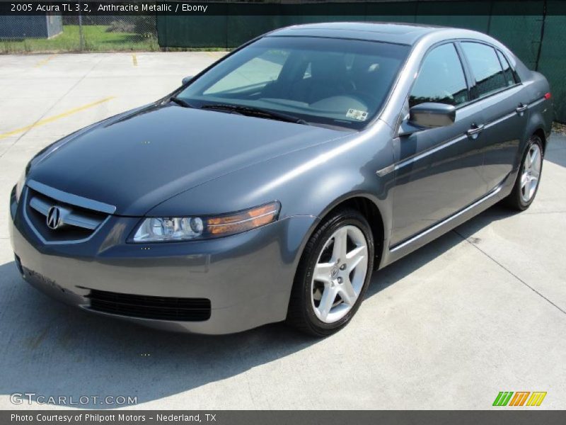 Anthracite Metallic / Ebony 2005 Acura TL 3.2