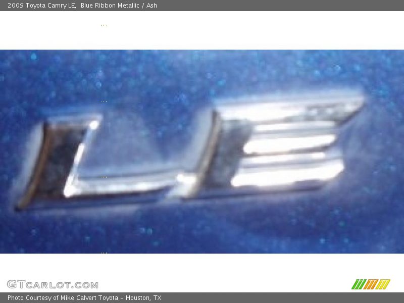 Blue Ribbon Metallic / Ash 2009 Toyota Camry LE