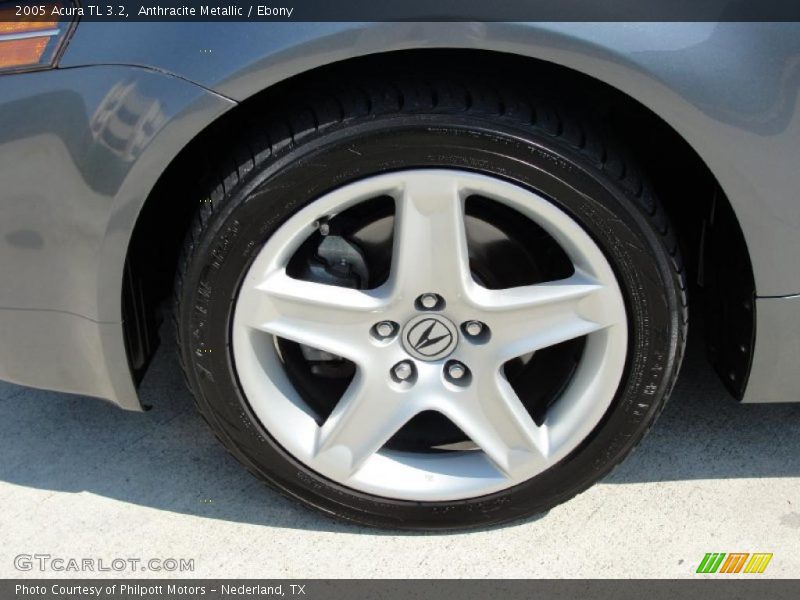 Anthracite Metallic / Ebony 2005 Acura TL 3.2