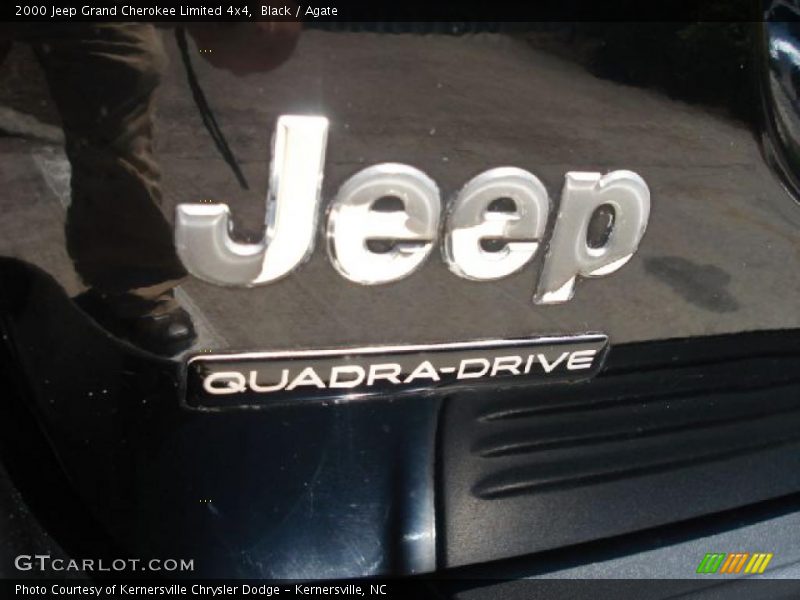 Black / Agate 2000 Jeep Grand Cherokee Limited 4x4