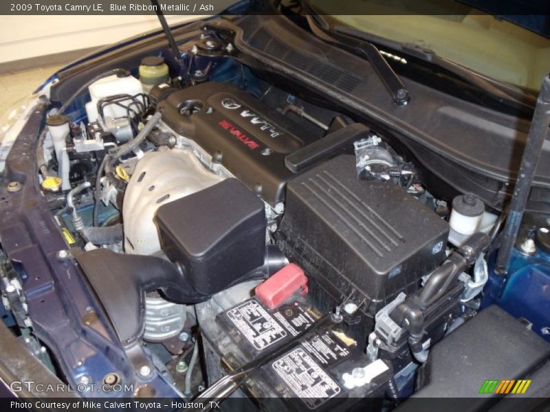 Blue Ribbon Metallic / Ash 2009 Toyota Camry LE