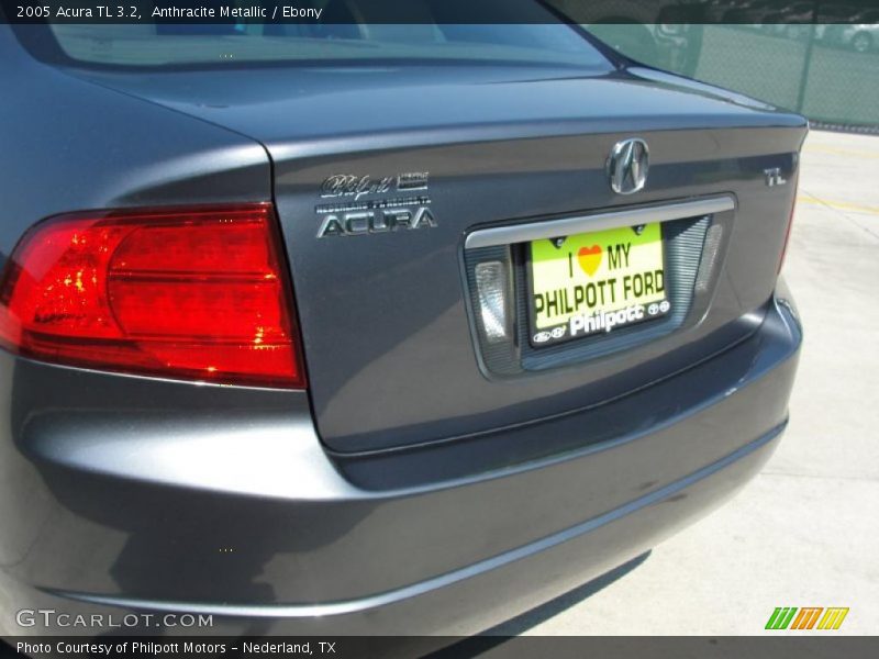 Anthracite Metallic / Ebony 2005 Acura TL 3.2