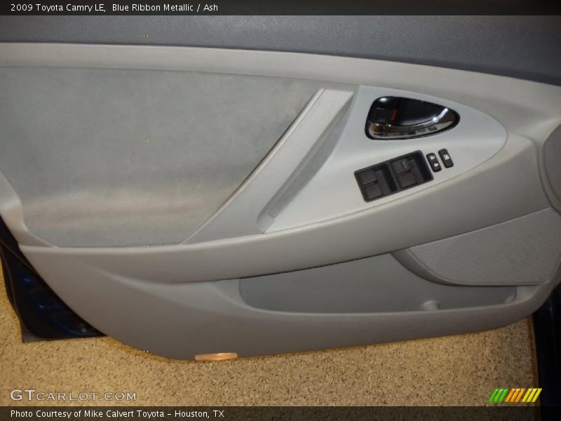 Blue Ribbon Metallic / Ash 2009 Toyota Camry LE